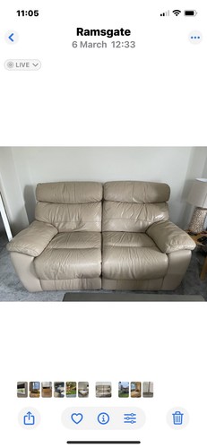 Leather electric recliner sofa - electric,