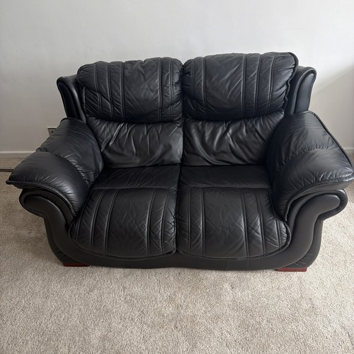 Matching set seater black - 2‑seater,