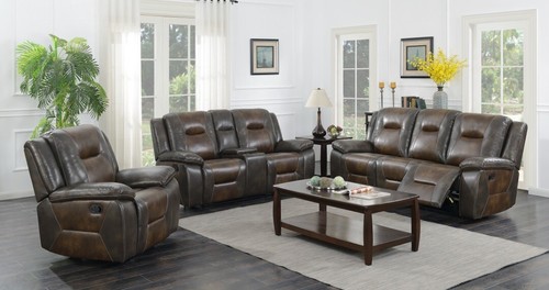 Milan leather recliner 2 - leather,