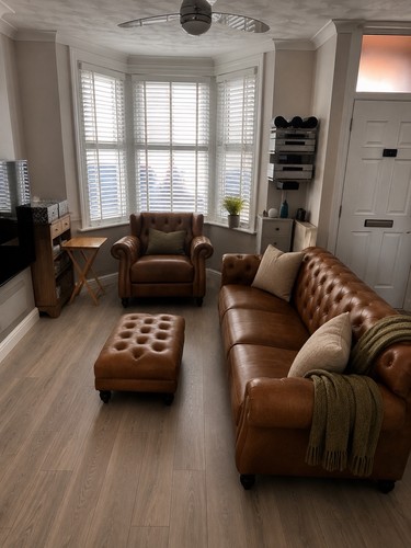Sofa real leather seater - sofa,