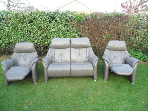Himolla chester leather suite - leather,